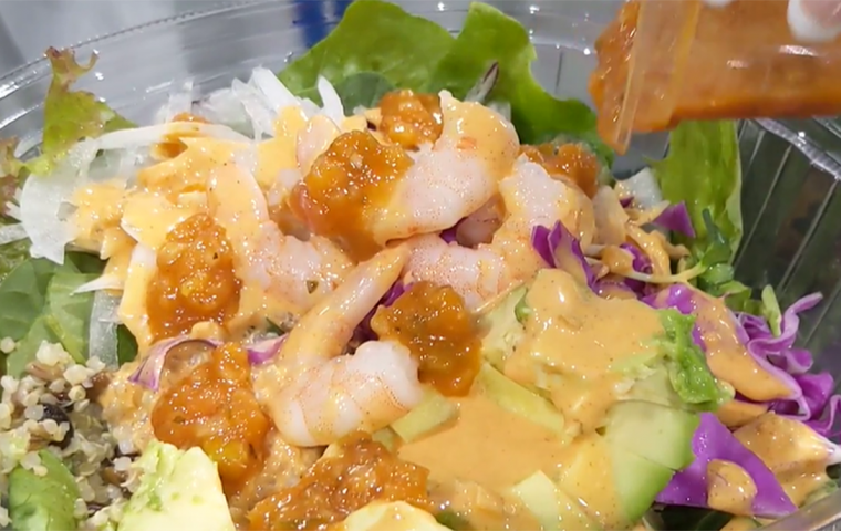 《定番コンビ》えびアボ salad ~エビとアボカドの黄金コンビ~