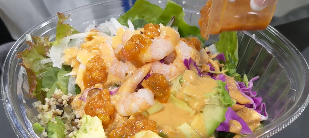 《定番コンビ》えびアボ salad ～エビとアボカドの黄金コンビ～　Shrimp & Avocado Salad Bowl