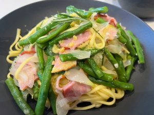 Hello Fresh（ハローフレッシュ）の「ベーコンとインゲンのフェットチーネ」を試してみた口コミ・レビュー！