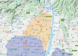 静岡県のUber Eats（ウーバーイーツ）対応エリア・範囲